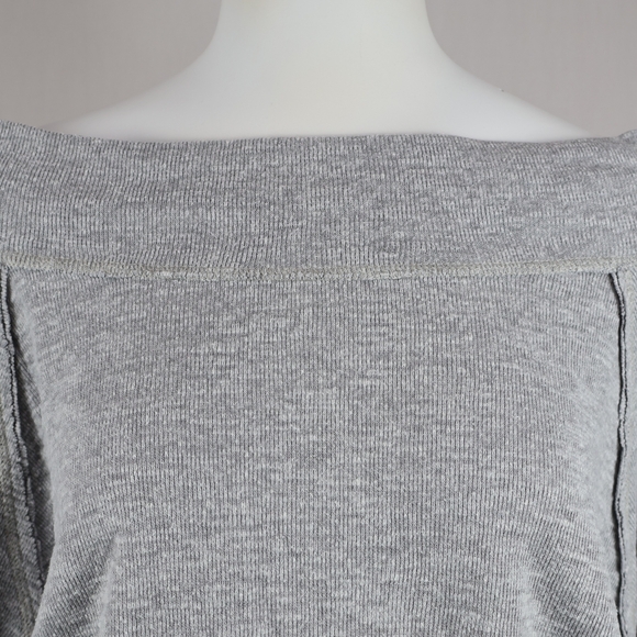 We The Free Heather Gray Knit Top - Picture 2 of 7